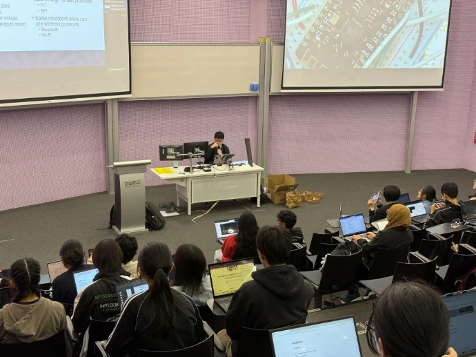 Photograph of PolyMate CAD workshop