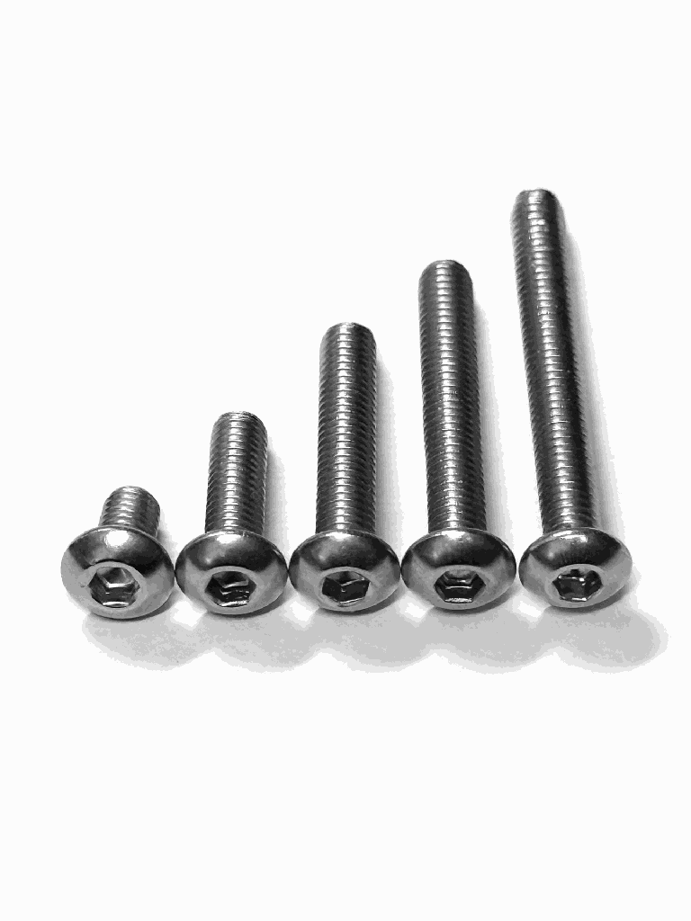 [FS-304-M3-5-BH] M3 Machine Screw (Button Head, 5mm)