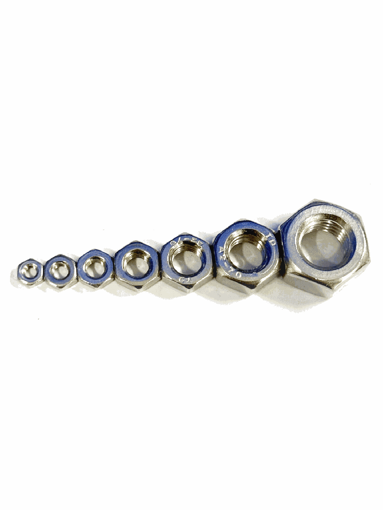 Hex Nut Metric M2-M8