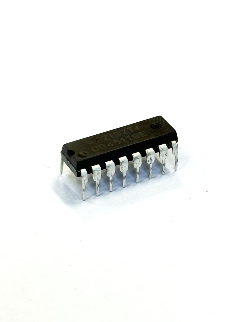 7 Segment Display IC Driver CD4511BE 
